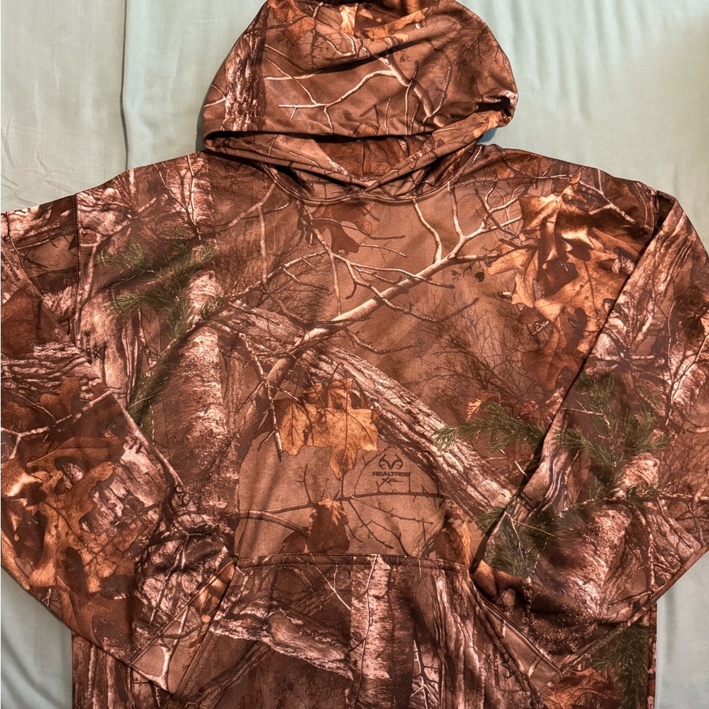 Realtree Brown Camouflage Hoodie